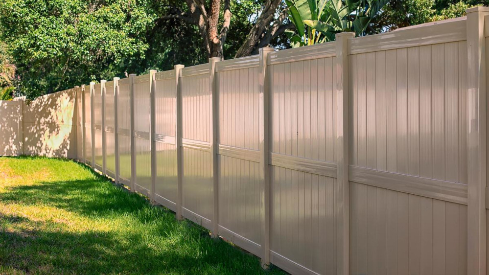 PVC Privacy Fence
