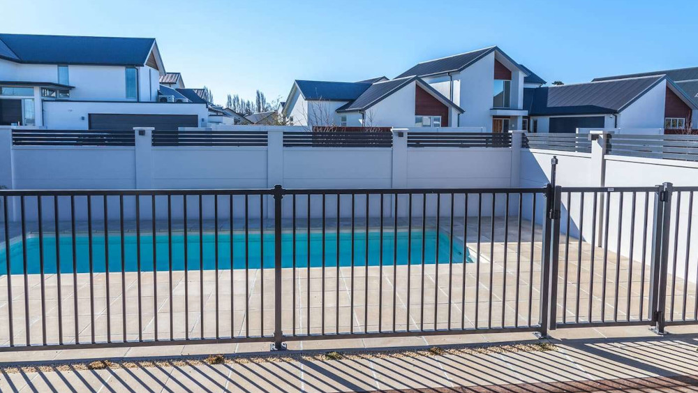 Sleek Aluminium Pool Fence