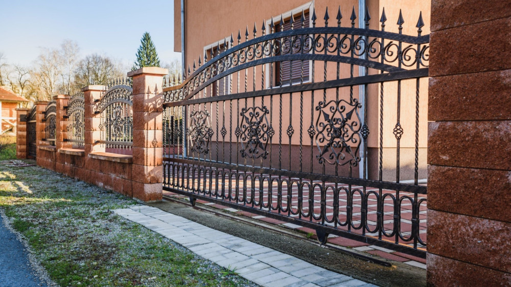 Aluminum Fence Decorative Gate